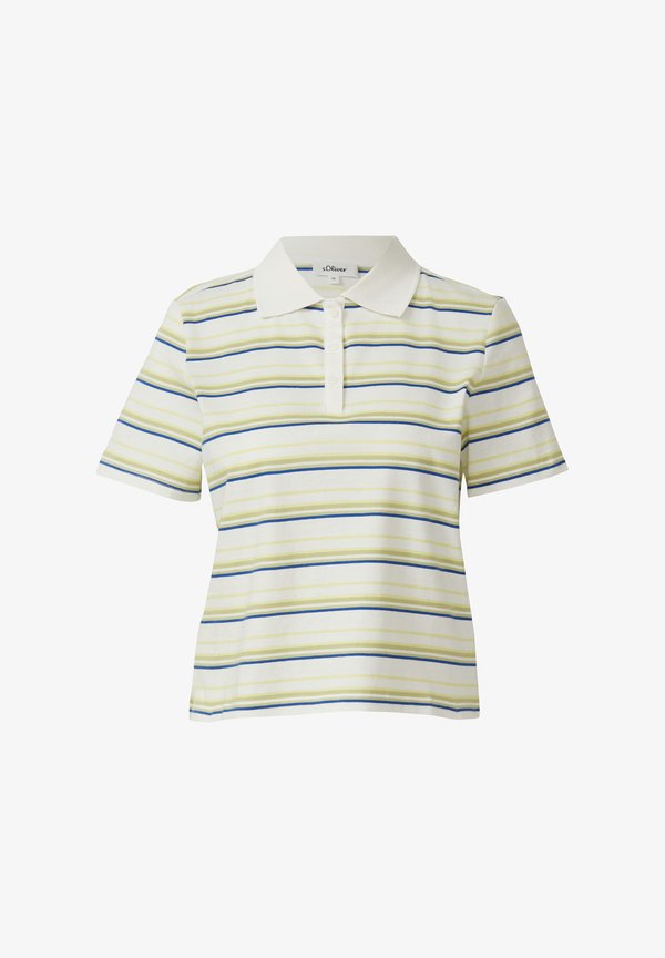 s.Oliver POLO-SHIRT - Polo shirt - ecru
