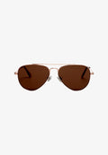 Superdry & Co SUPERDRY CLASSIC AVIATOR SUNGLASSES.. - Sunglasses - rose gold  brown lens
