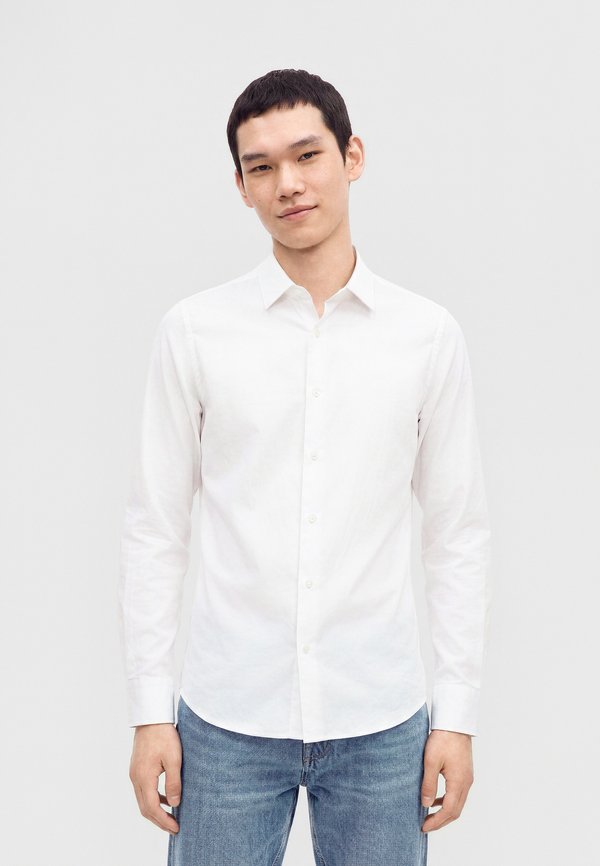 Calvin Klein SLIM - Shirt - white
