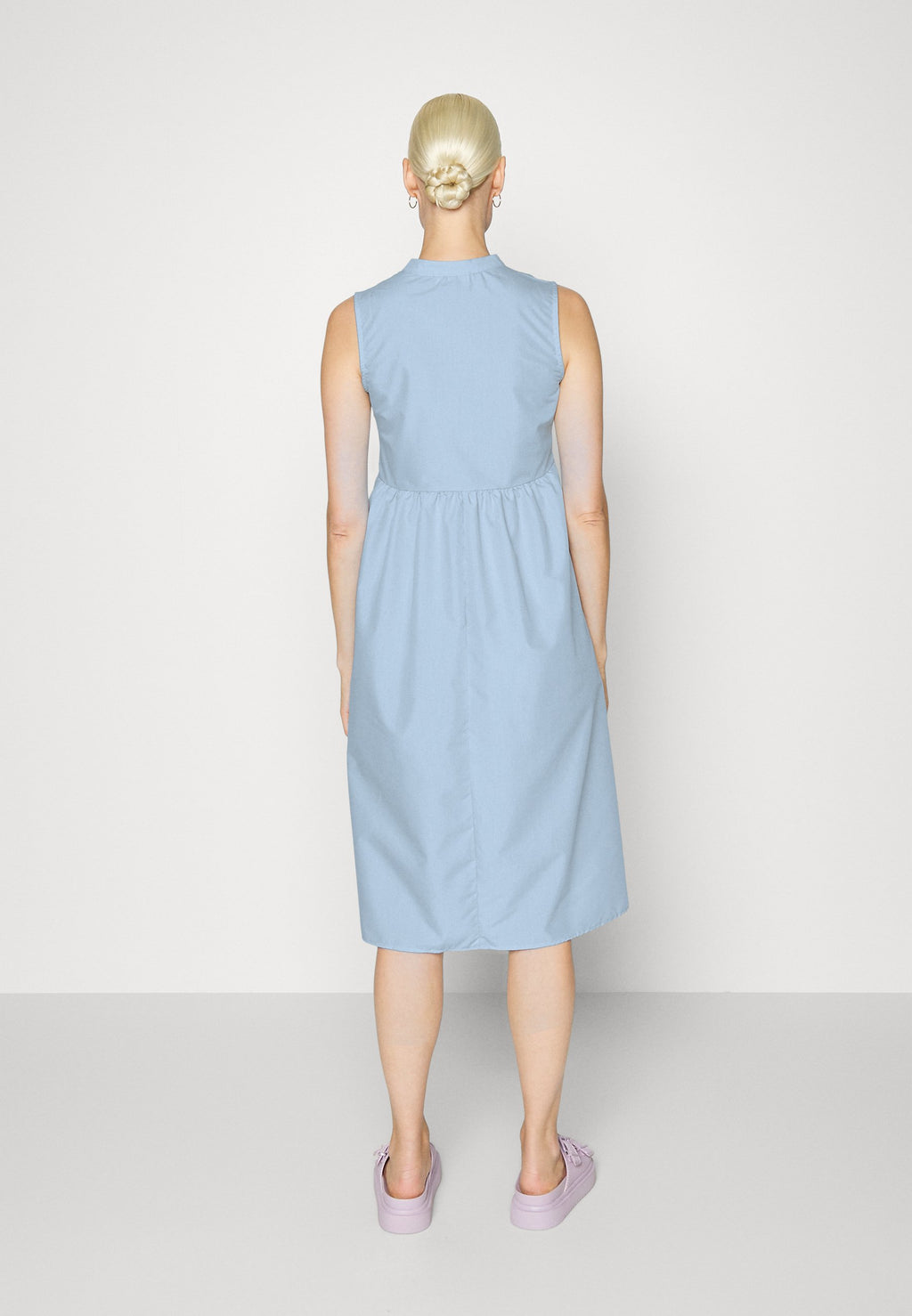 ONLANNA BUTTON DRESS BELOW KNEE  Media 4