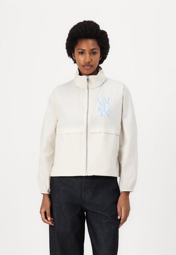Calvin Klein Jeans Summer jacket - chalk