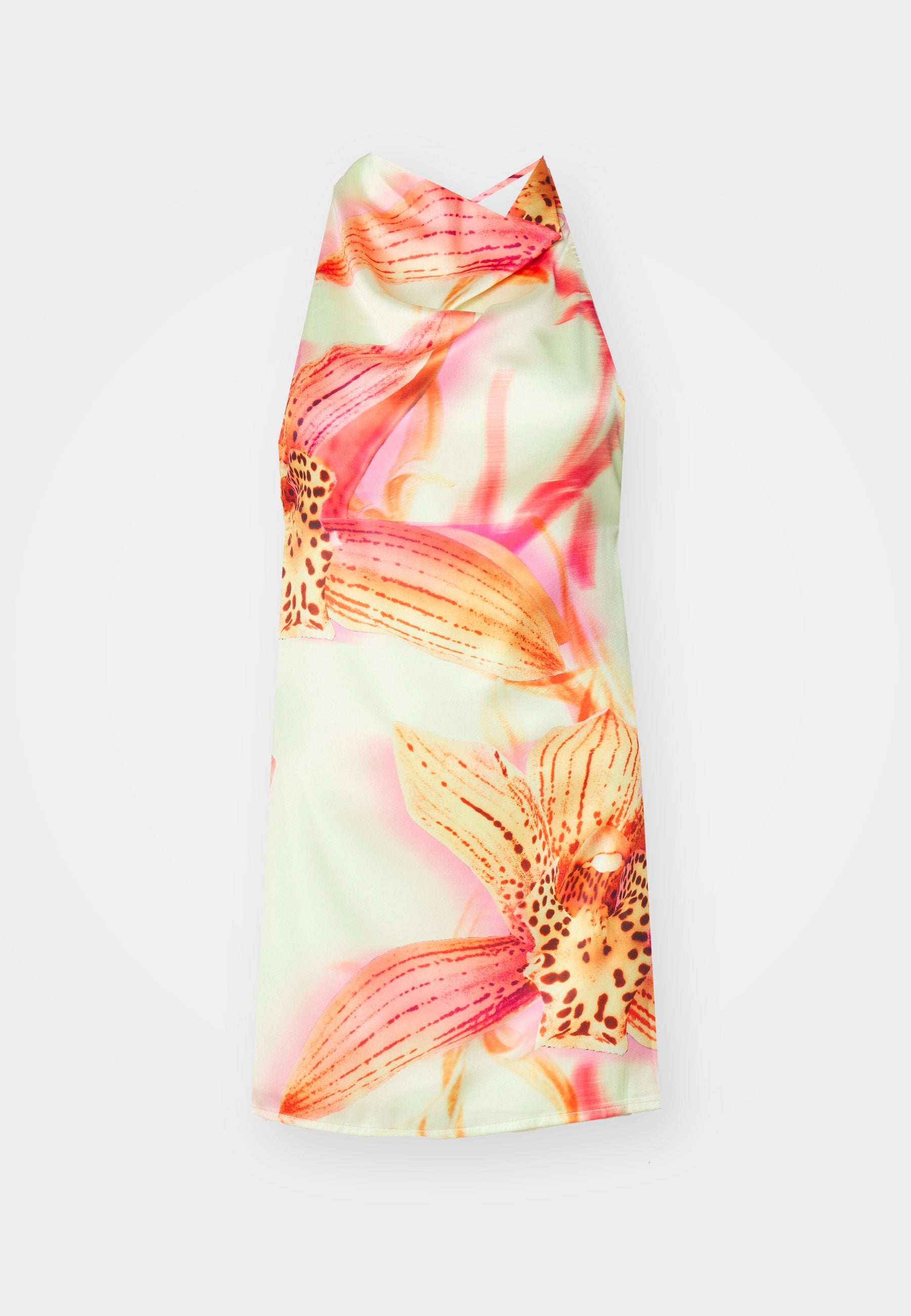 Jaded London BACKLESS HIGH NECK DRESS