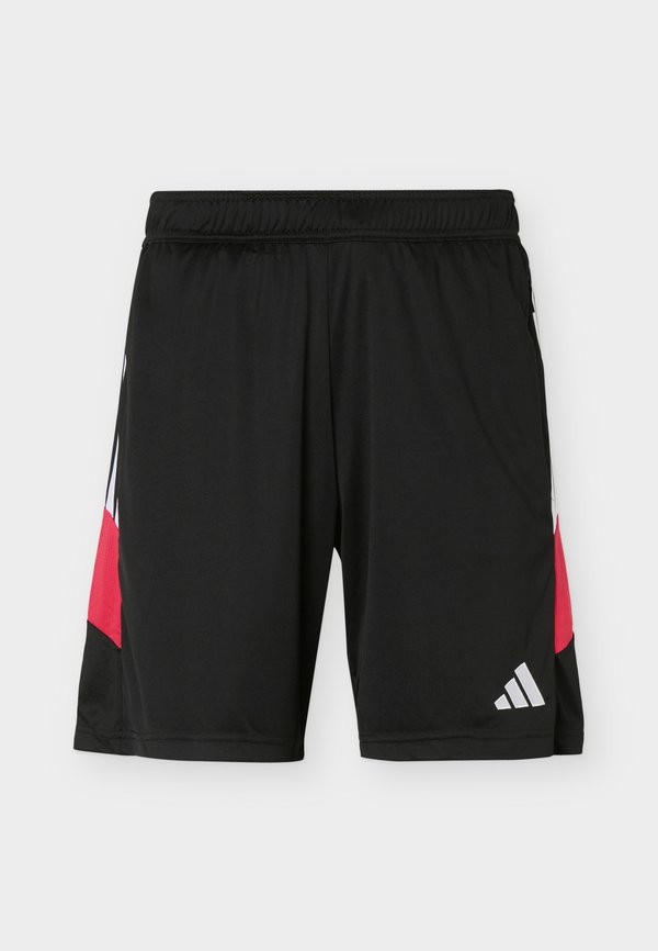 adidas Performance TIRO 26 ESSENTIALS SHORTS - Sports shorts - black/power pink/white