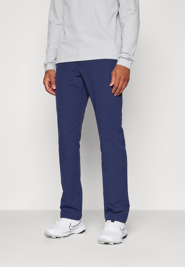 Under Armour MATCHPLAY TAPERED - Trousers - midnight navy