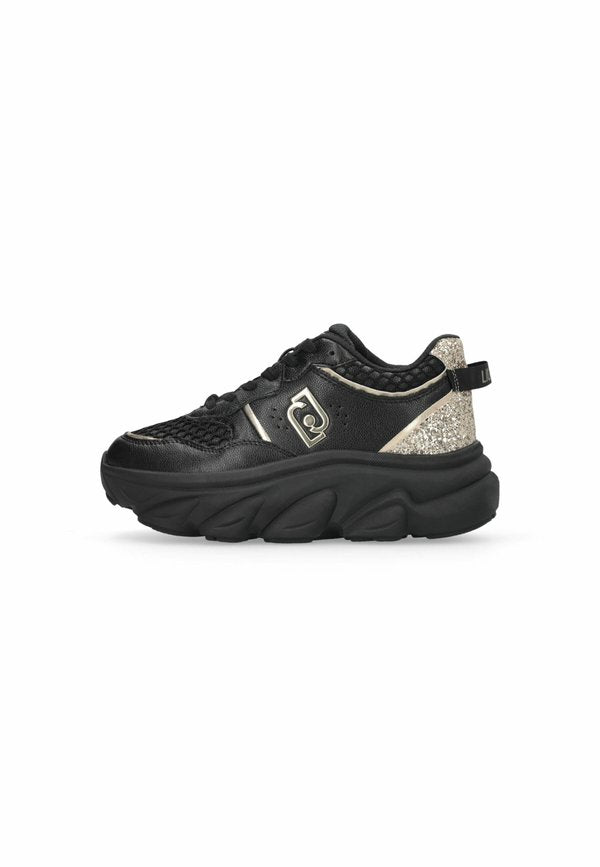 LIU JO CHUNKY AND GLITTER SNEAKERS