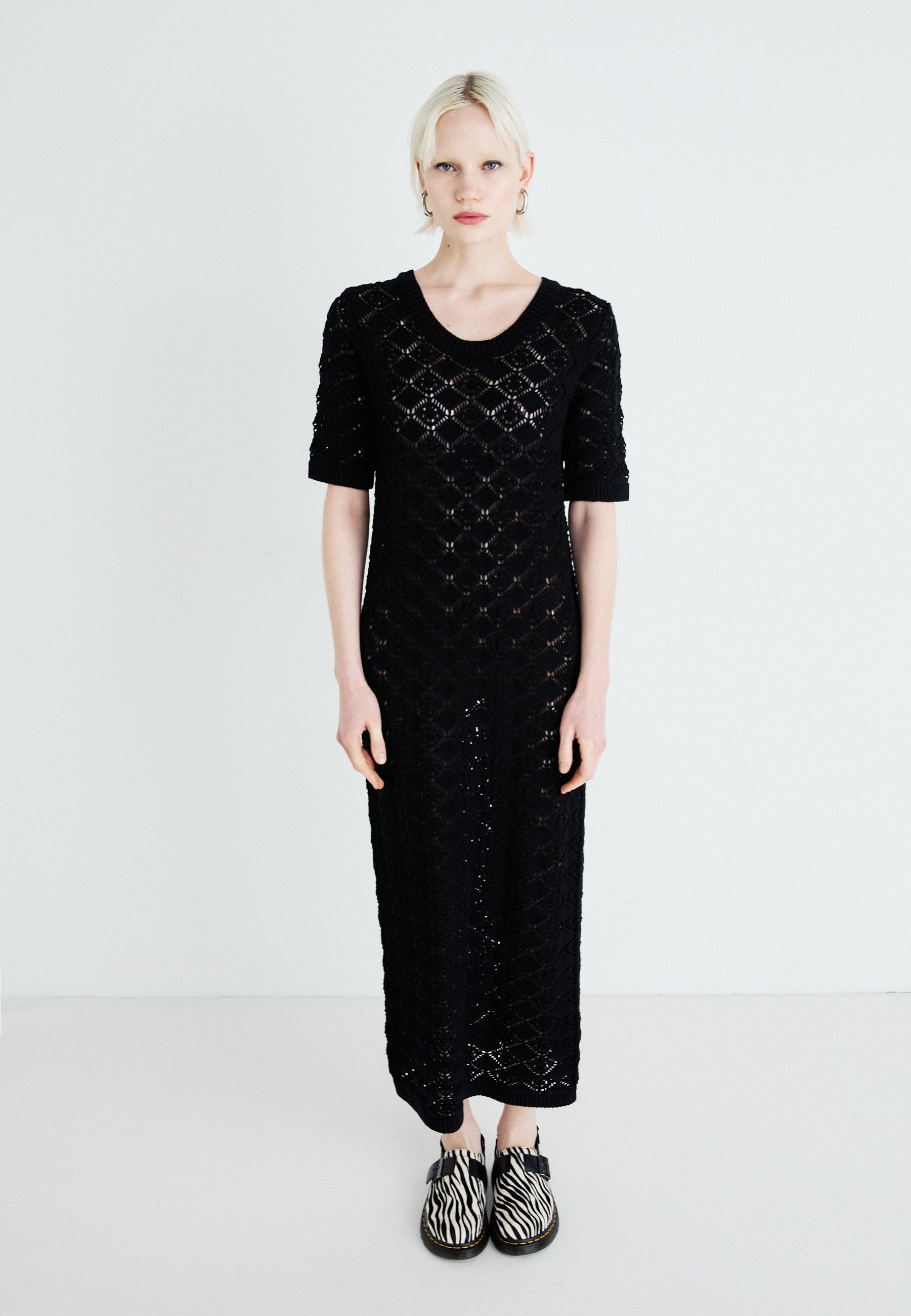 Selected SLFFINA 2/4 LONG STRUCTURE DRESS