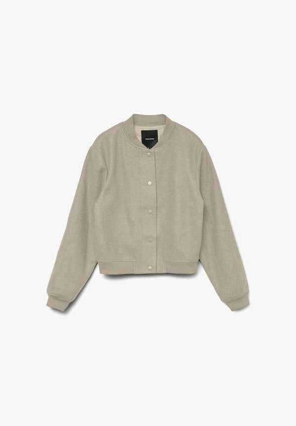 Vero Moda Curve Bomber VMCCHLOE Bomber - Bomber Jacket - doeskin
