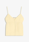 Bershka STRAPPY RUFFLED - TOP 01228134 - Top - yellow