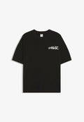 Bershka RELAXED FIT GORILLAZ PRINT T-SHIRT - Print T-shirt - black