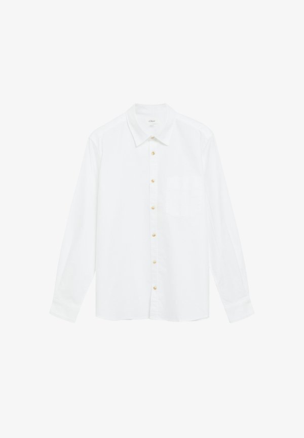 s.Oliver HEMD - Shirt - weiß