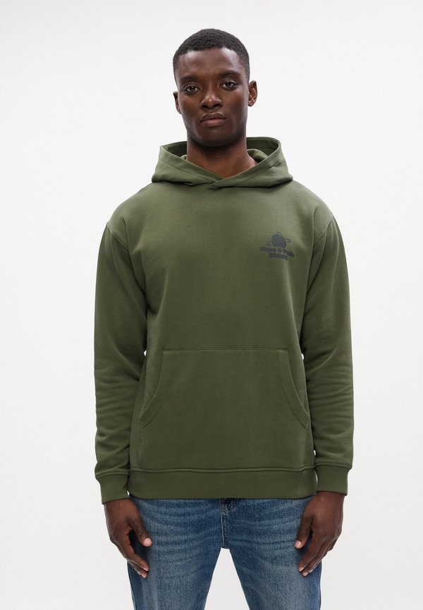 Marc O'Polo DENIM HOODIE PRINT RELAXED FIT