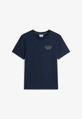 Tommy Hilfiger AMERICANA BACK GRAPHIC REG TEE  AMERICANA CAPSULE - Print T-shirt - desert sky