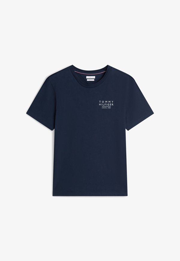 Tommy Hilfiger AMERICANA BACK GRAPHIC REG TEE  AMERICANA CAPSULE - Print T-shirt - desert sky