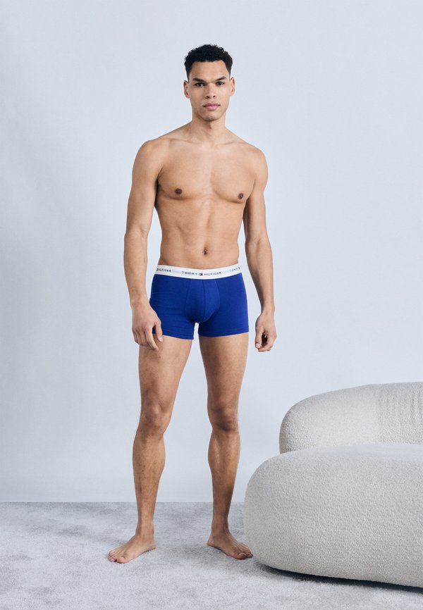 Tommy Hilfiger SIGNATURE 3 PACK - Trunks - green/blue/pitch blue