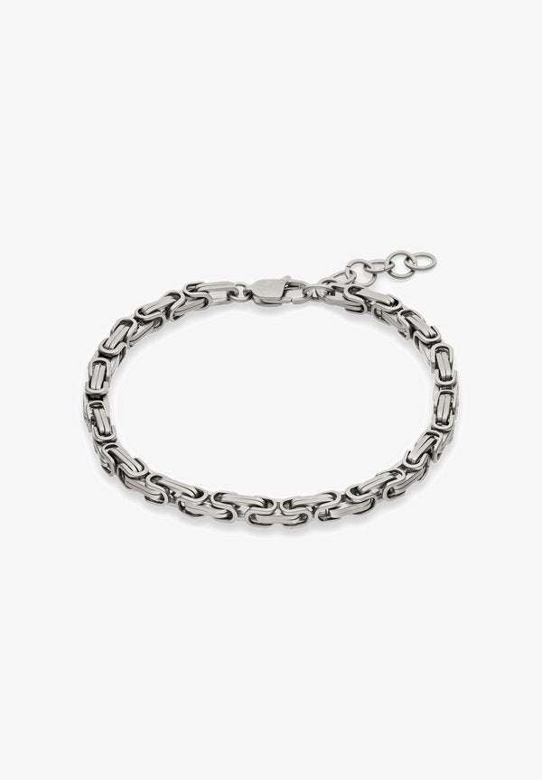 s.Oliver KING CHAIN - Bracelet - silver-coloured