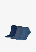 Puma 3 PACK - Socks - denim blau