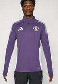 adidas Performance MANCHESTER UNITED 25/26 COMPETITION TRAINING TOP - Club wear - aurora plum/white/black