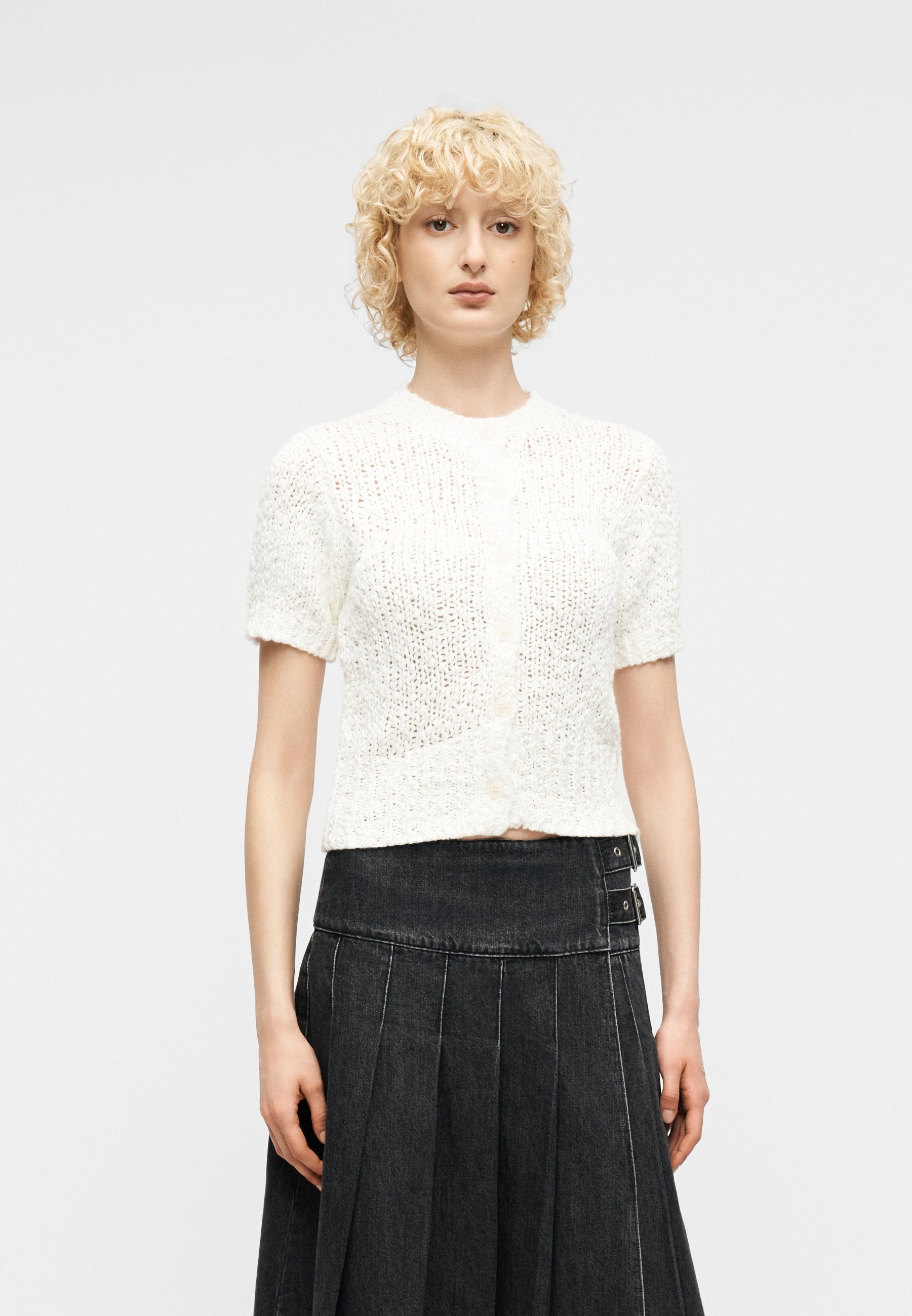 Topshop COLLAR CARDIGAN