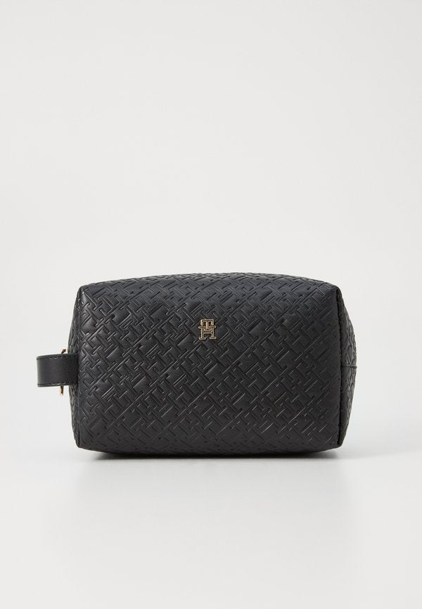 Tommy Hilfiger ICON WASHBAG MONO - Wash bag - black