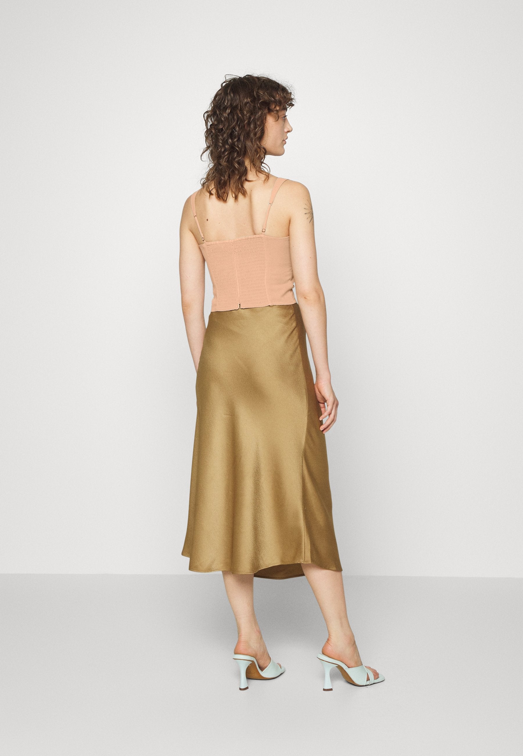 Abercrombie & Fitch BARE SLIM SHEER RUCHED