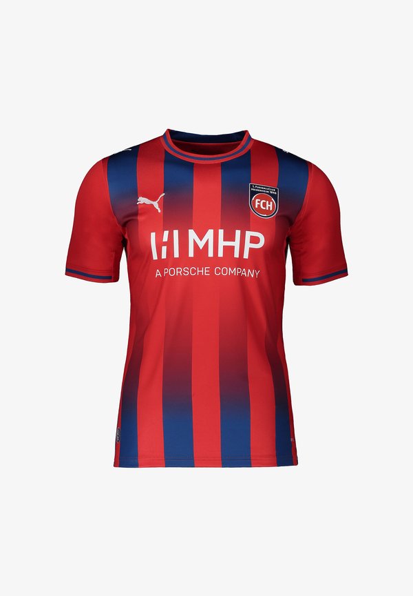 Puma PUMA 1. FC HEIDENHEIM TRIKOT HOME 2026/2027 REPLICAS - TRIKOTS - NATIONAL - Sports T-shirt - rot