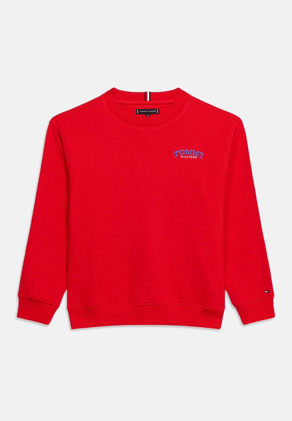 LOGO EMBROIDERY TERRY CREW NECK SWEATSHIRT Media 1