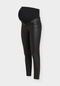 Vero Moda Maternity Faux leather Maternity- - Trousers - black