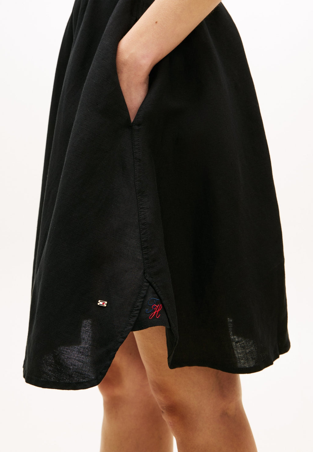 Tommy Hilfiger BELTED RELAXED MINI SHIRT DRESS