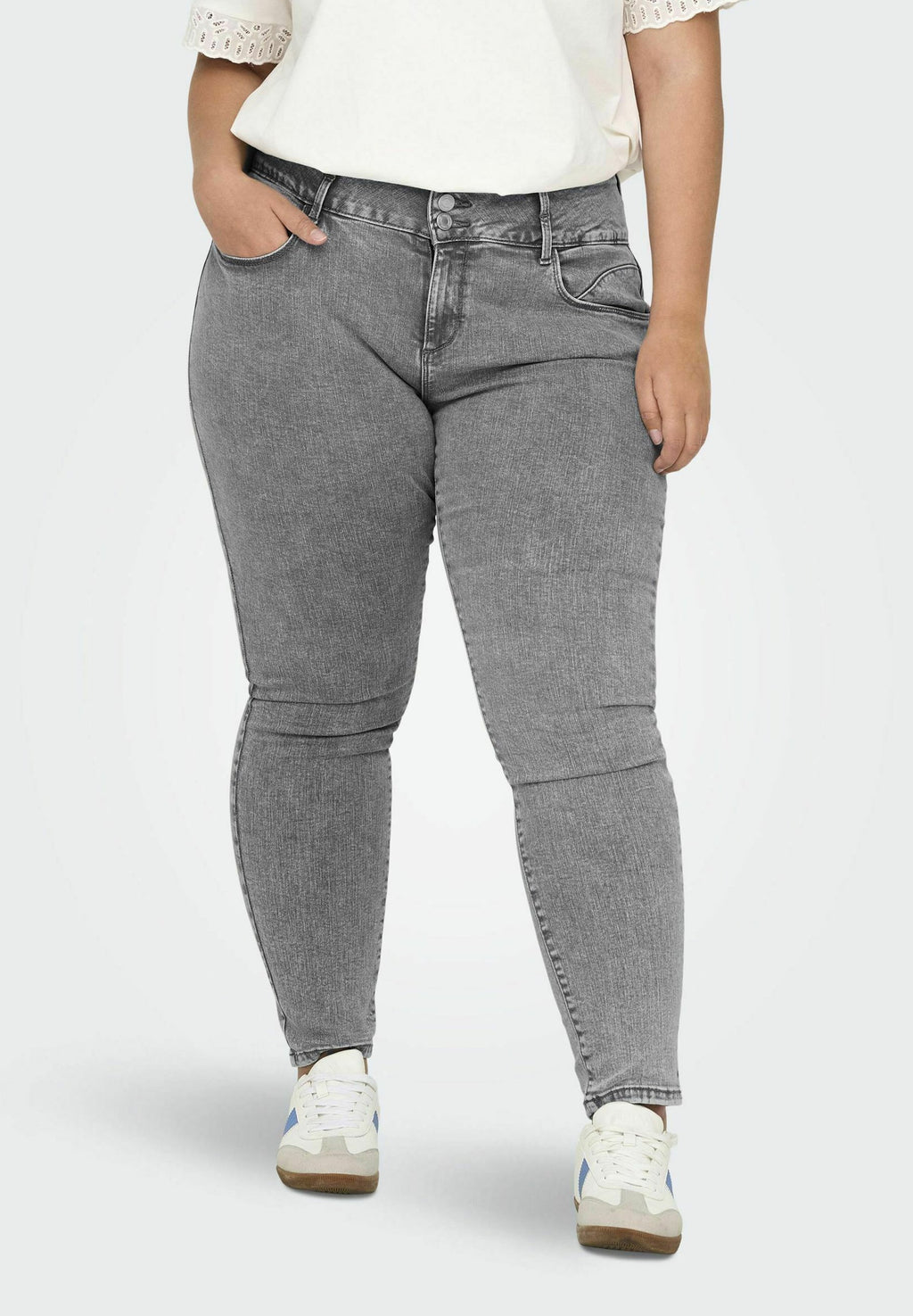 Flared fit CARANNA Mid waist Skinny Media 3