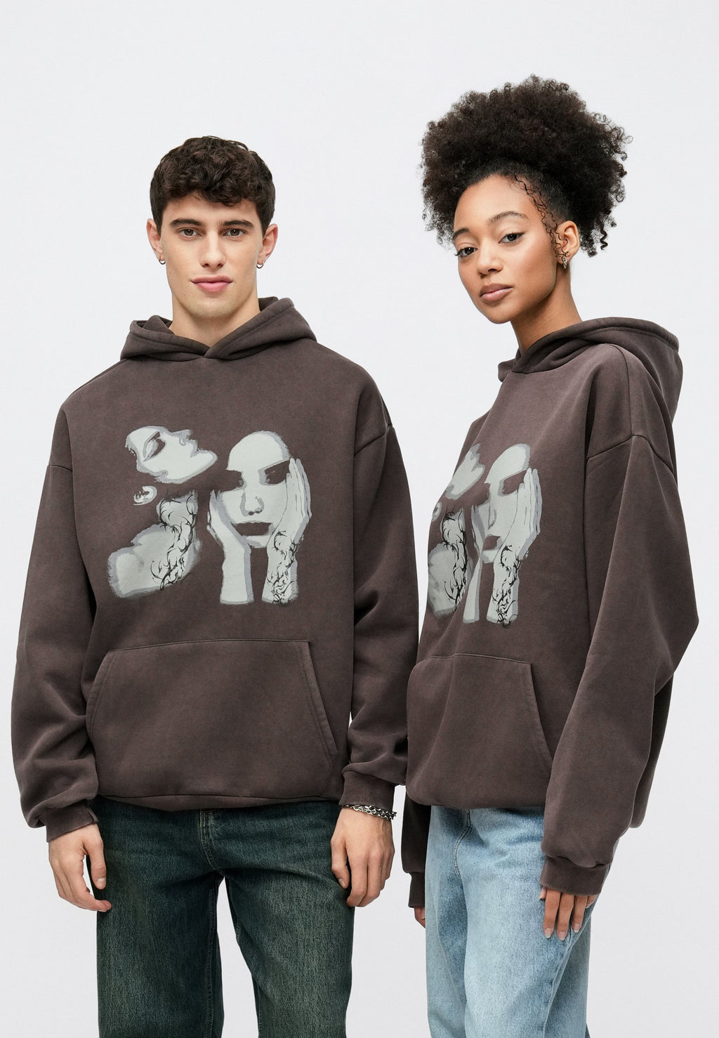 YOURTURN UNISEX RELAXED FIT HOODIE
