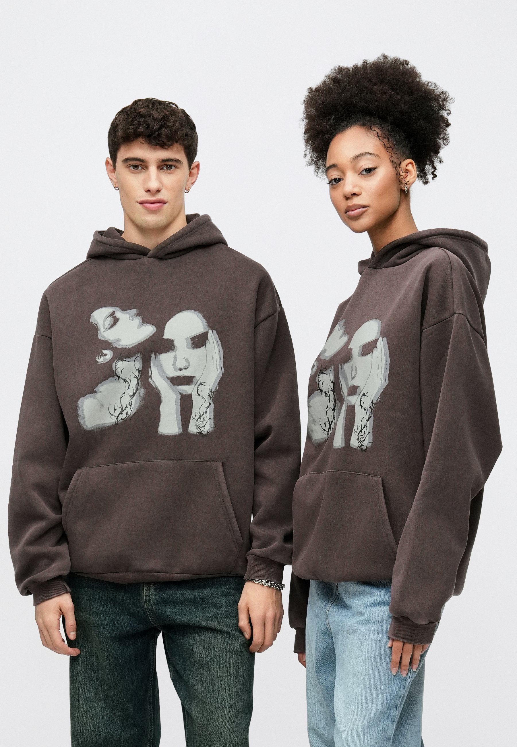 YOURTURN UNISEX RELAXED FIT HOODIE