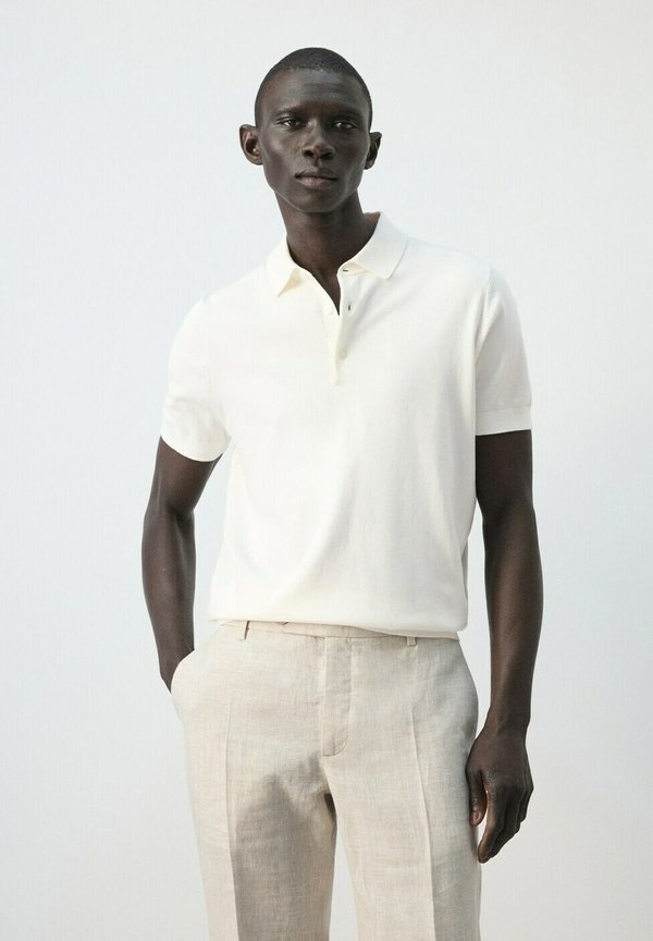 Mango Polo shirt - off-white