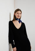 DESIGNERS REMIX CARMEN V-NECK DRESS