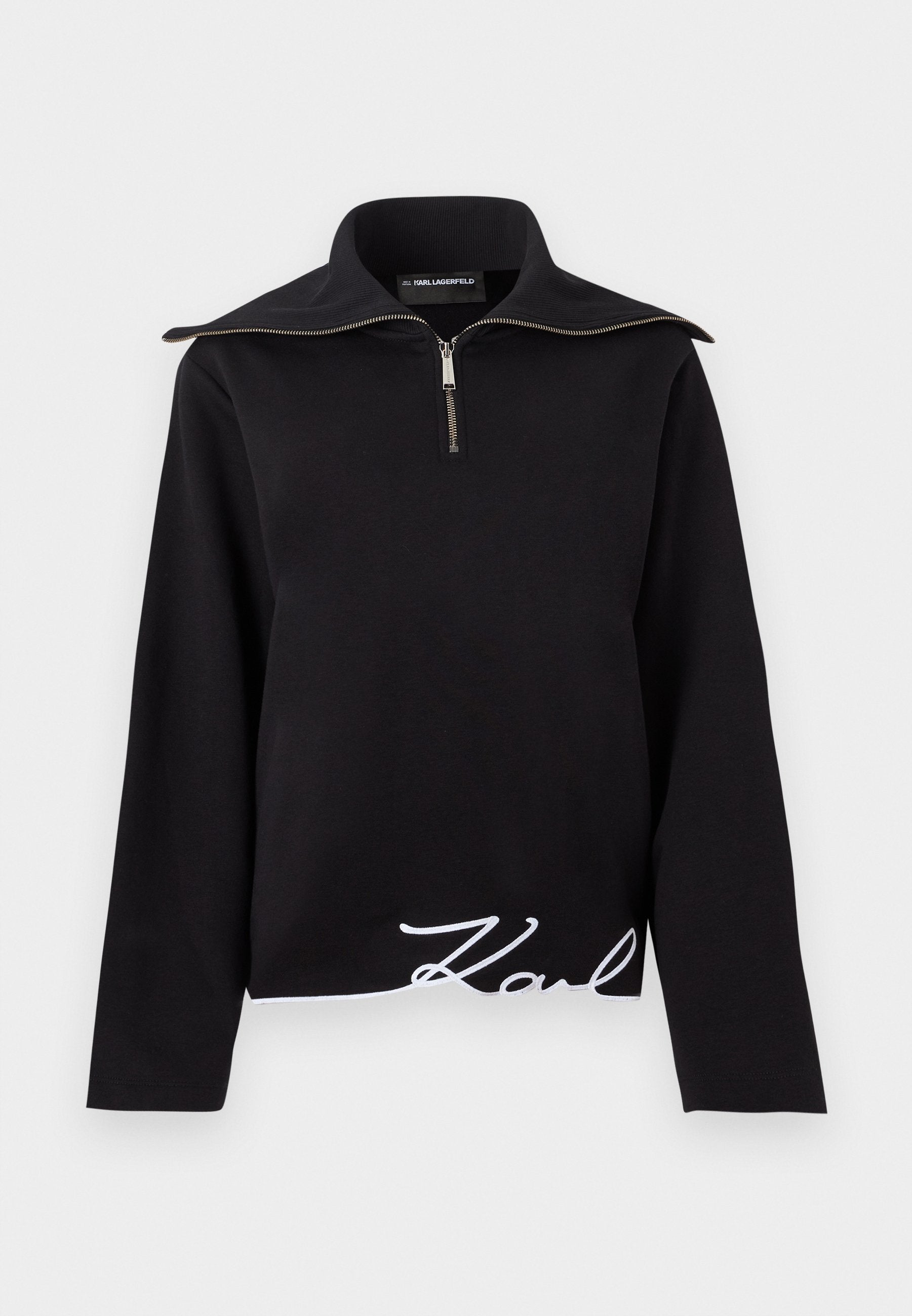 SIGNATURE HEM HALF ZIP UP Media 1