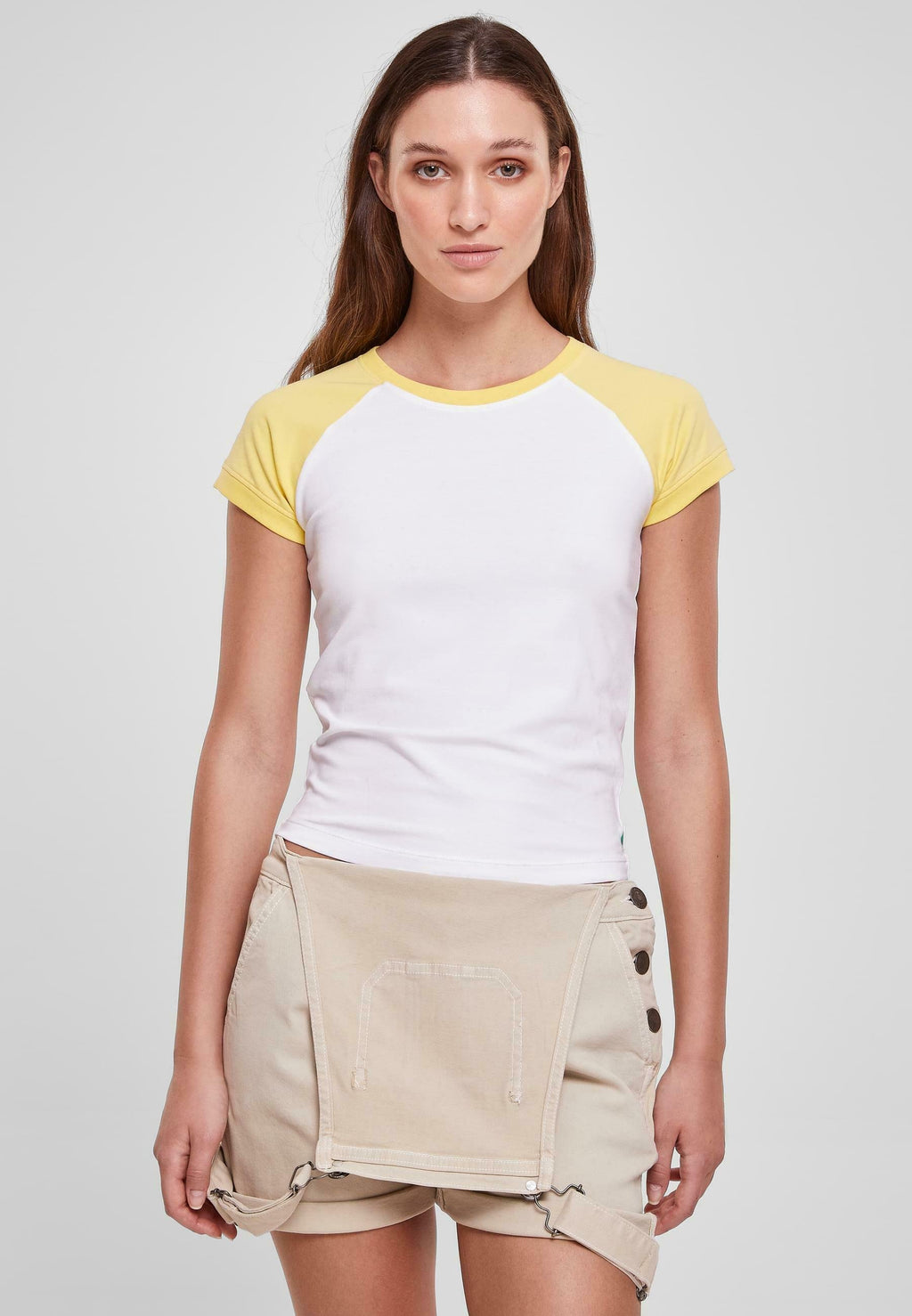 Urban Classics STRETCH SHORT RETRO BASEBALL TEE