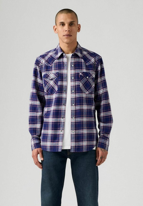Levi's® BARSTOW WESTERN STANDARD - Shirt - bjorn geo stripe est