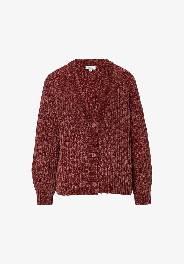 s.Oliver Cardigan - bordeaux