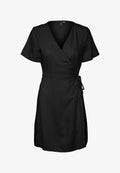 Vero Moda VMMYMILO Short - Day dress - black