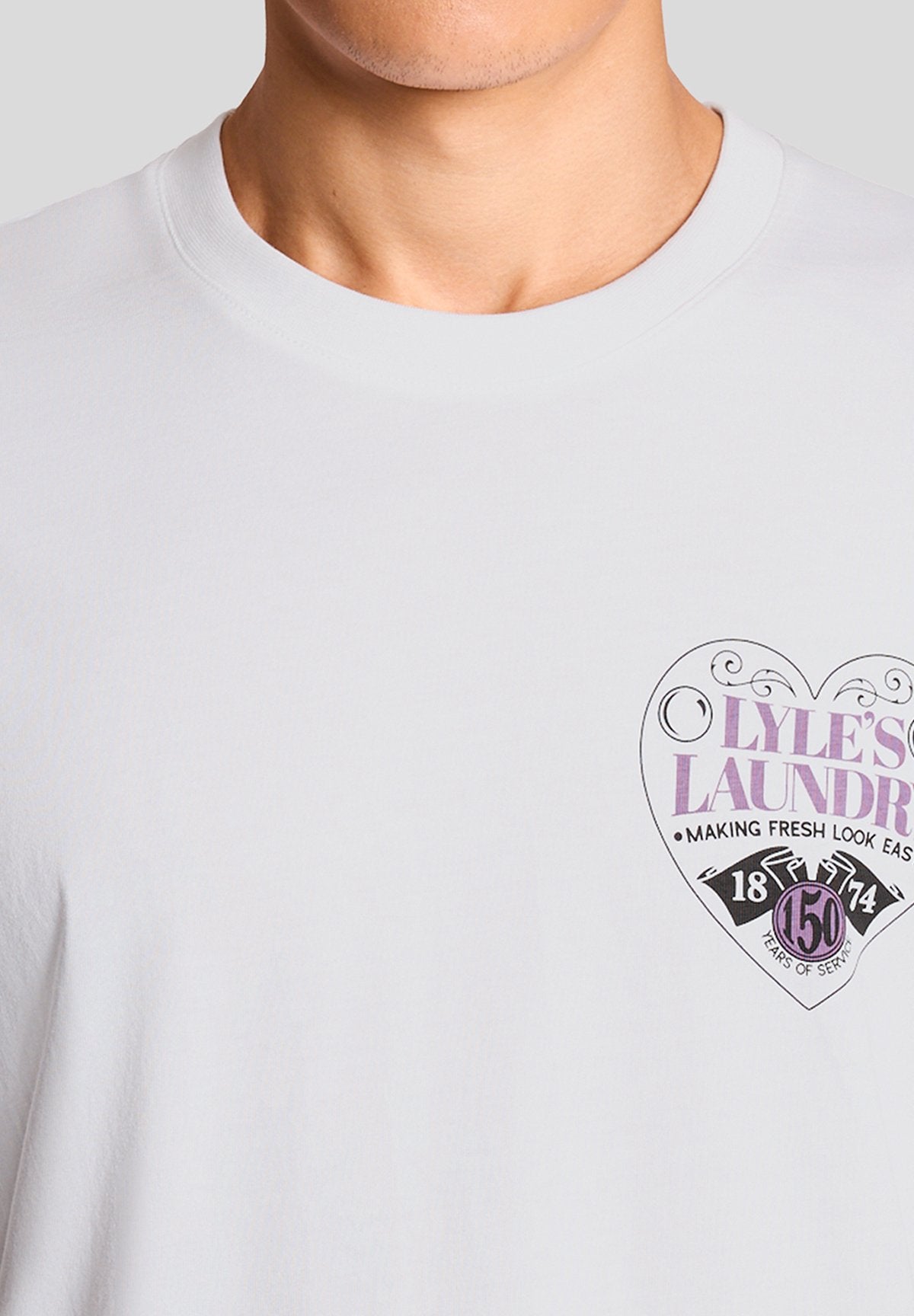 Lyle & Scott LYLE'S LAUNDRY GRAPHIC T-SHIRT