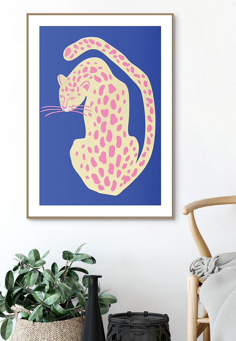 Orange Wallz BLUE PANTHER