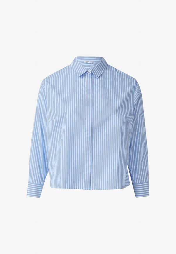 s.Oliver Button-down blouse - arktisblau