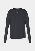 Nike Performance ONE RELAXED TOP - Long sleeved top - black/white