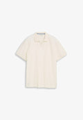 TOM TAILOR TOM TAILOR POLOSHIRTS POLOSHIRT MIT OTTOMAN-STRUKTUR - Polo shirt - gardenia white