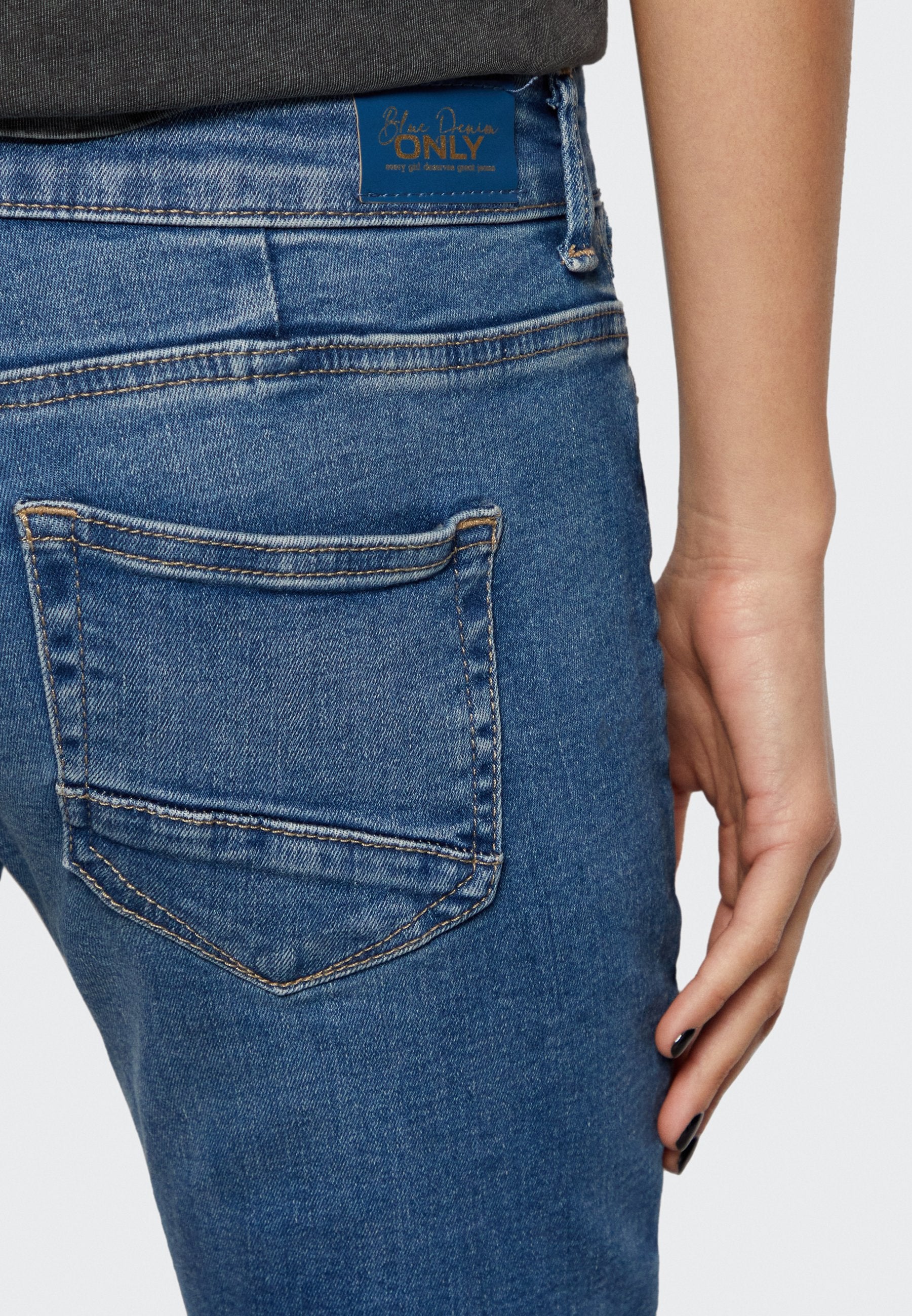 ONLY Skinny fit ONLCORAL Super low waist