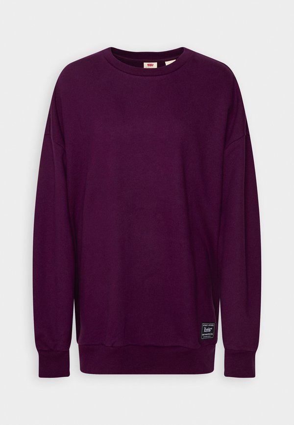 Levi's® GRAPHIC PRISM CREW - Sweatshirt - forest plum