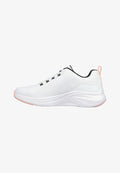 Skechers VAPOR FRESH TREND - Trainers - weiß schwarz koralle