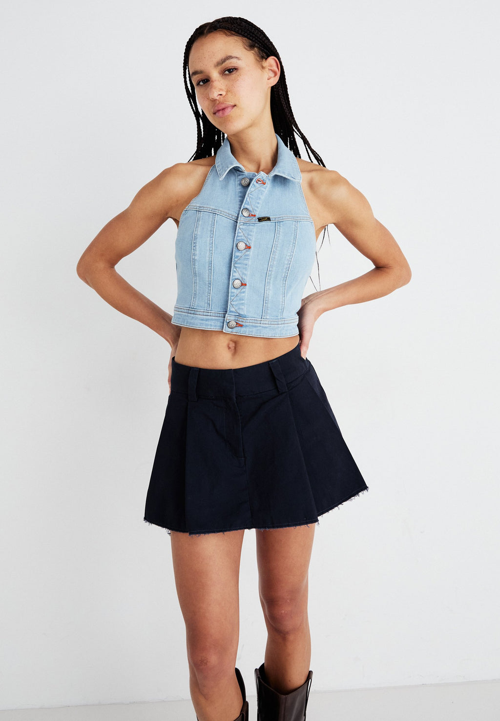 Lee DOUBLE SEAMED HALTER