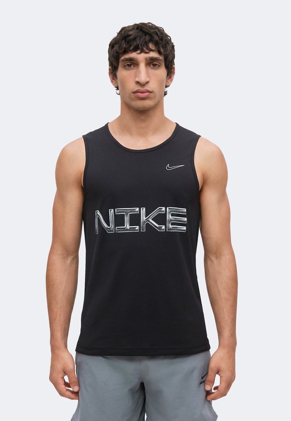 Nike Performance HYVERSE TANK - Top - black/white