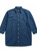 OVERSIZED DENIM DRESS Media 1