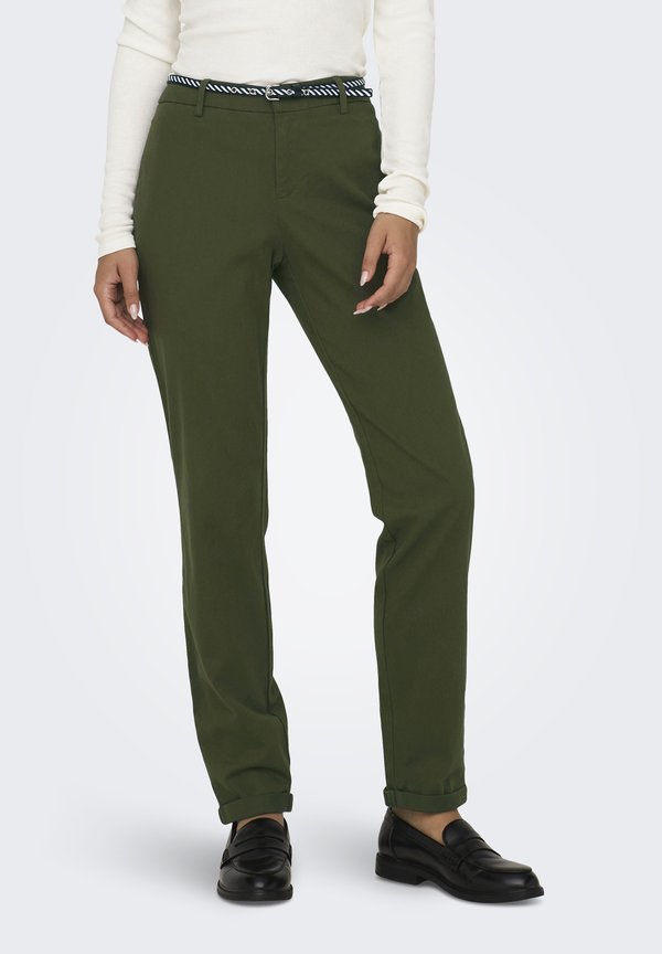 ONLY Chino ONLBIANA-MAREE Slim Fit - Chinos - olive night